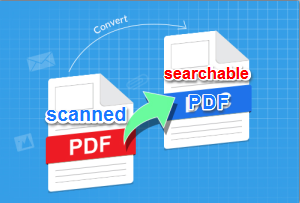 convert pdf to searchable